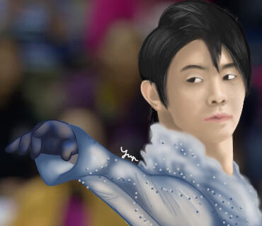 Digital art Yuzuru Hanyu